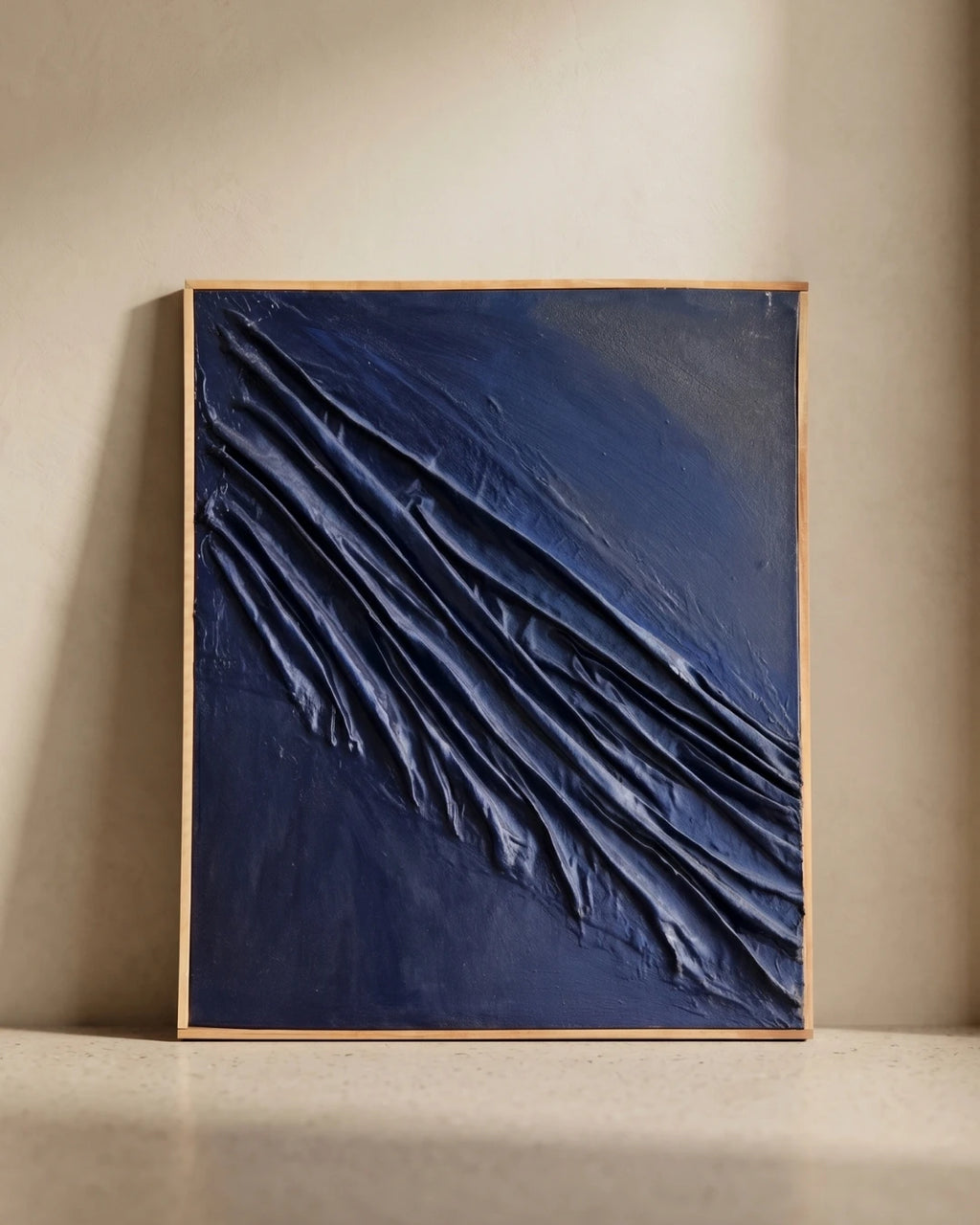 Blue Draped