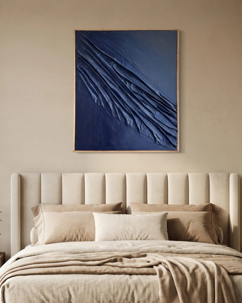 Blue Draped