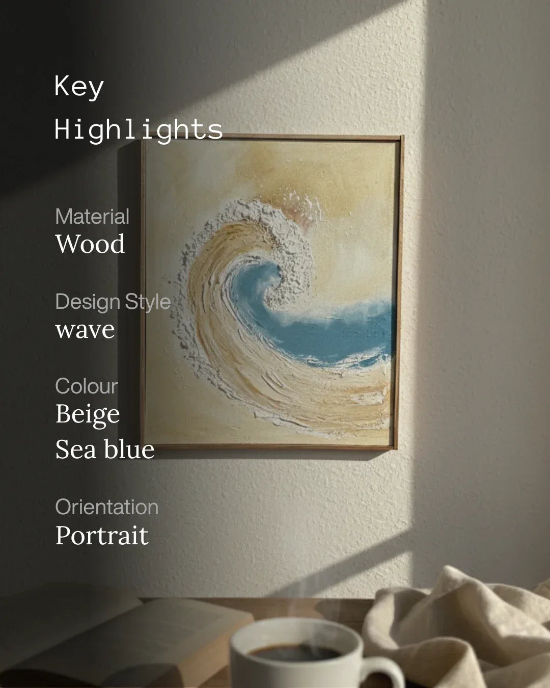 Beige Drift - Kalai India