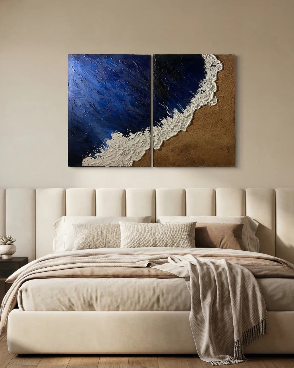 Tidebreak (Set of 2) | Beach themed wall art